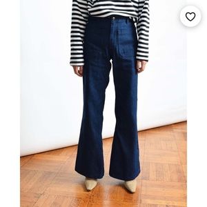 Vintage Seafarer denim trousers
